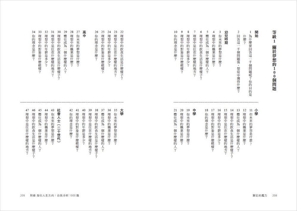 筆記的魔力