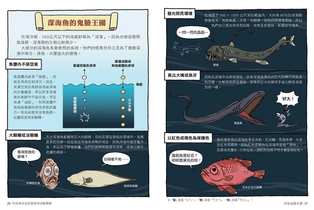 達克比辦案 13:海洋酷斯拉:特殊海洋生態環境與物種適應
