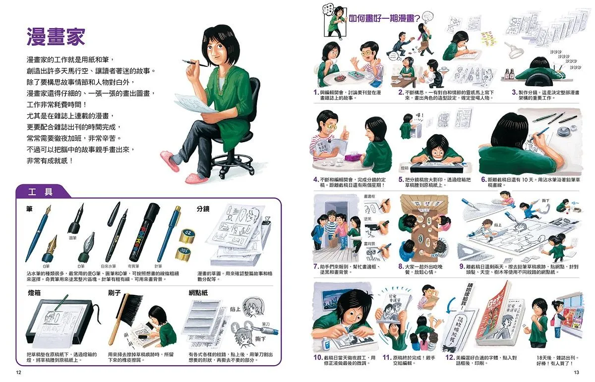 工作達人:揭開最棒的36個夢幻職業,從體驗工作到實現夢想!(全套4冊)