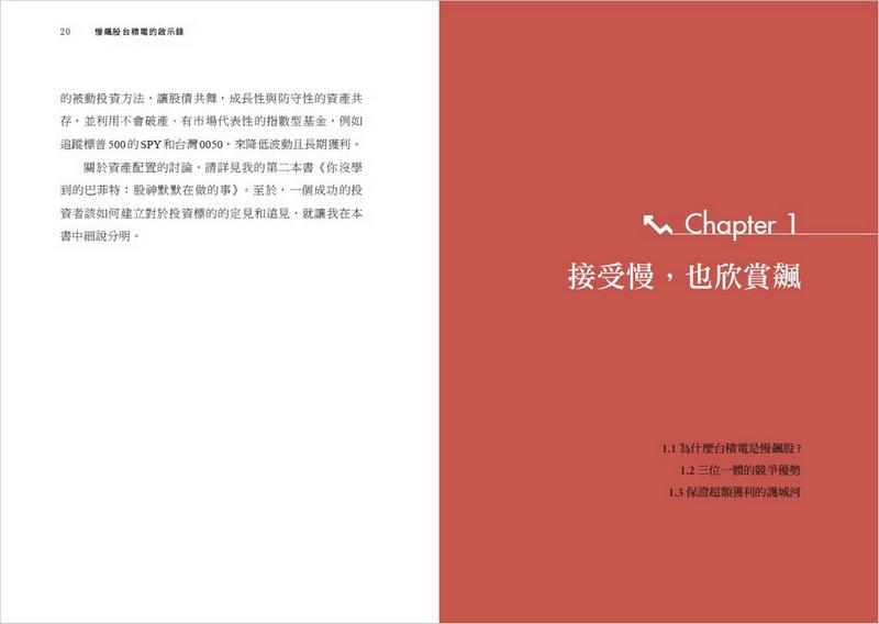 慢飆股台積電的啟示錄(全新增訂版):發現一流企業的長相和深度投資價值