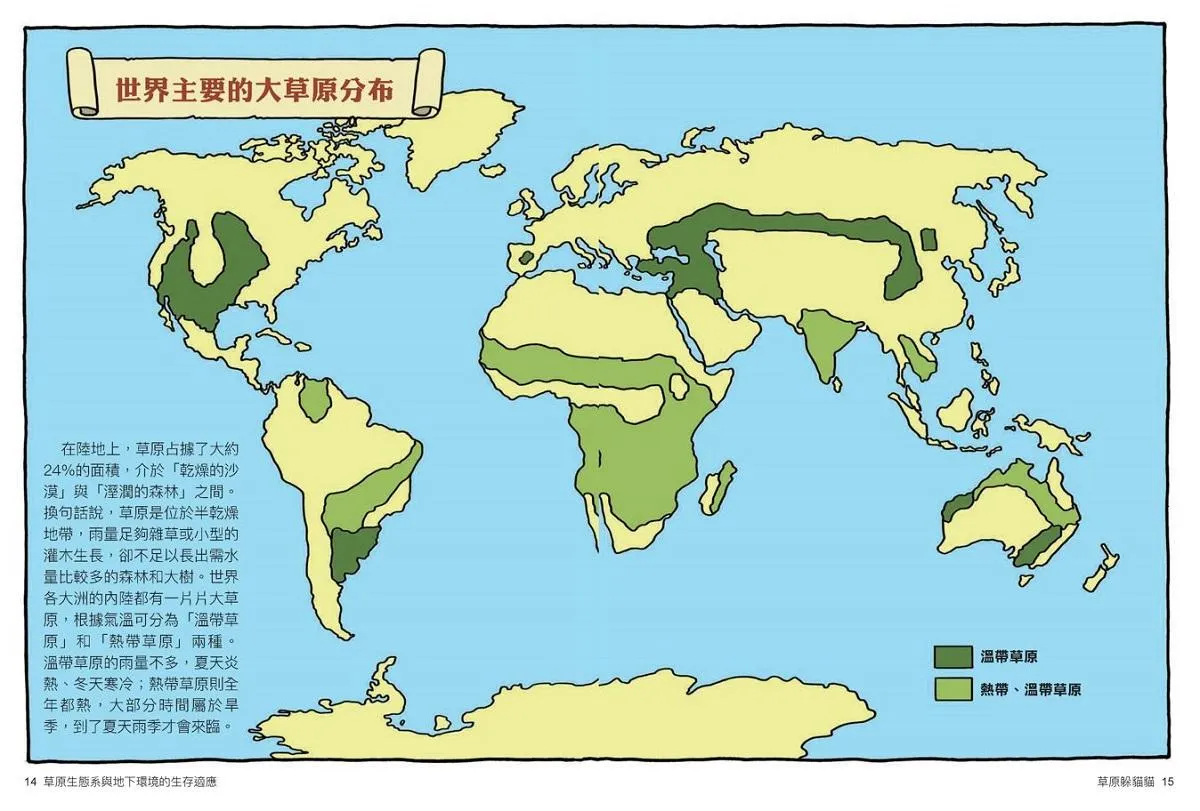 達克比辦案 14:莽原生死鬥:草原生態系與地下環境的生存適應