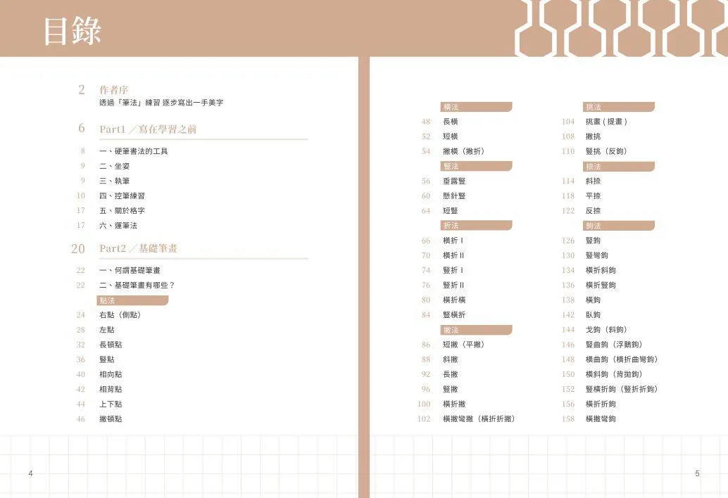 從零開始學硬筆楷書