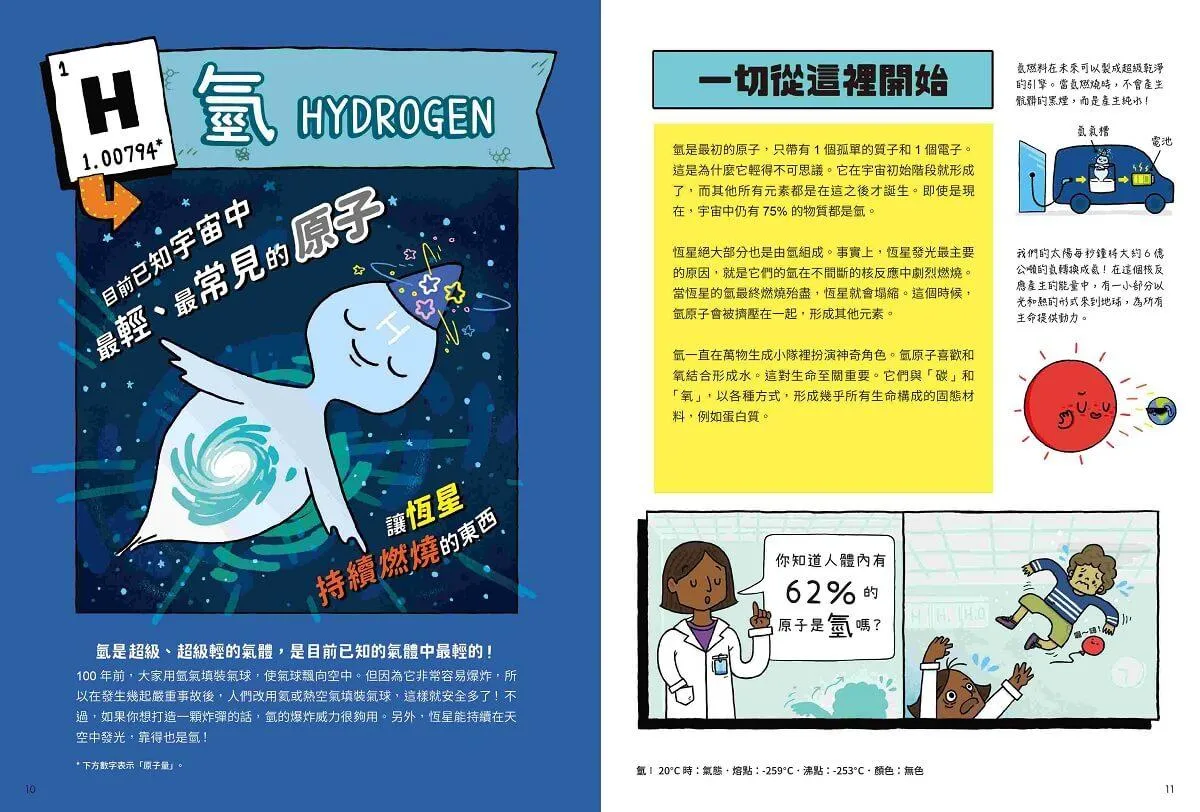 元素大發現:週期表、岩石與超異能家族元素圖鑑(共2書)