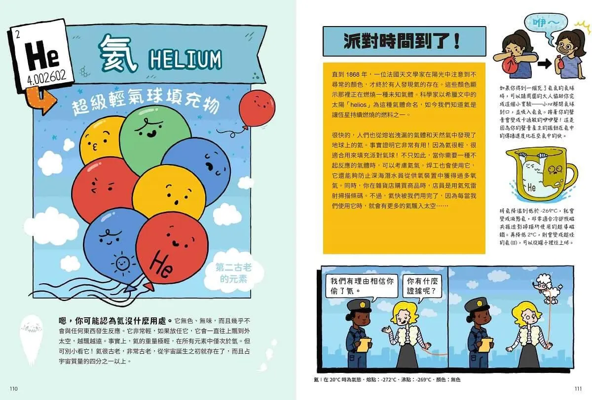 元素大發現:週期表、岩石與超異能家族元素圖鑑(共2書)
