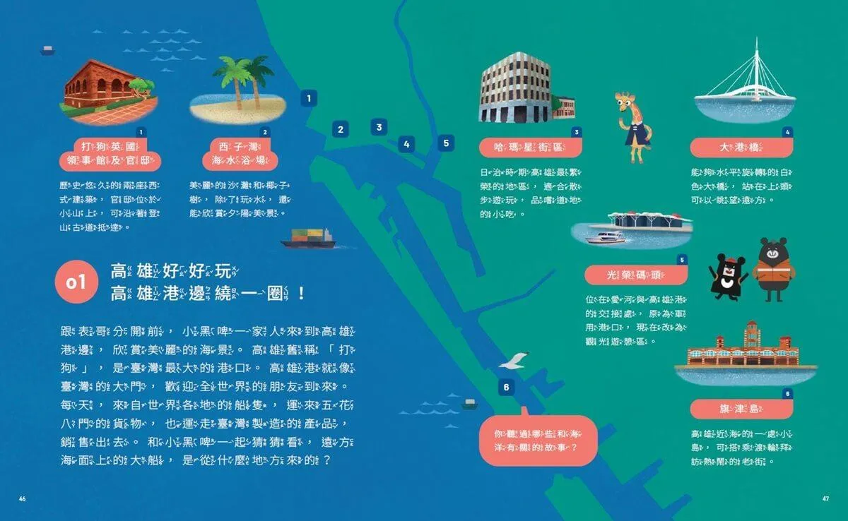 小黑啤玩臺灣8高雄篇:遊大港