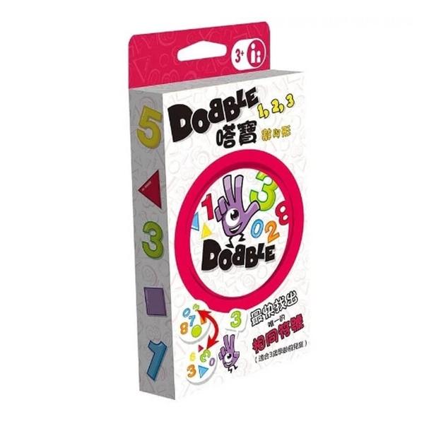【Gokids 桌遊】07889 嗒寶 DOBBLE 數與形 1,2,3 (環保包)