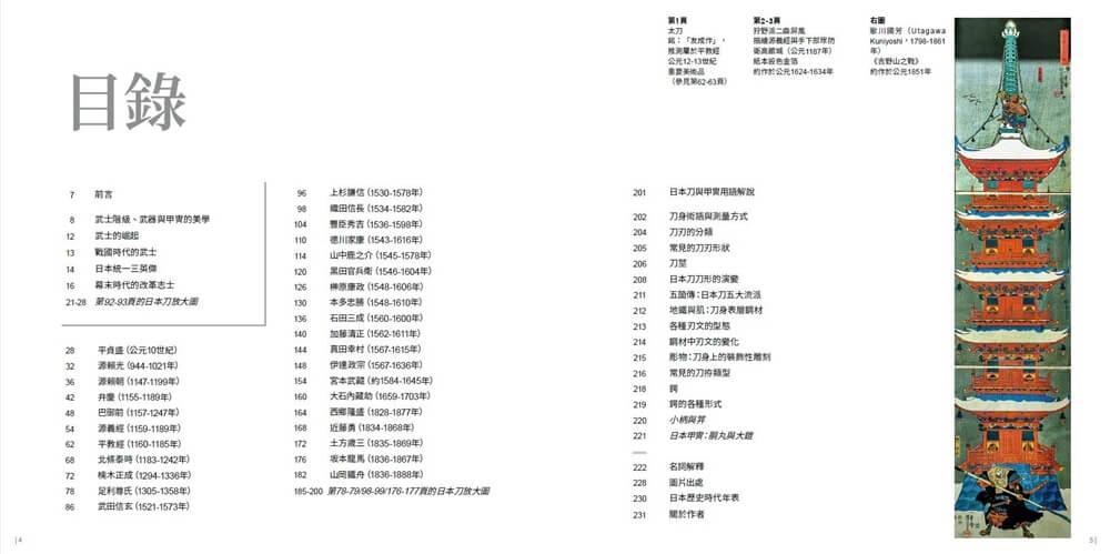 日本刀與甲冑:日本歷代三十位偉大武士與他們的著名兵器