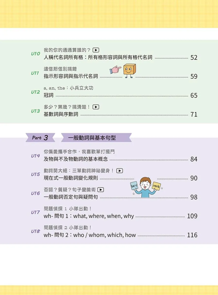 救命!我在學英文文法 ── 但竟然不難!圖解 × 練習× 影片× 小遊戲,越學越上手的零基礎入門書