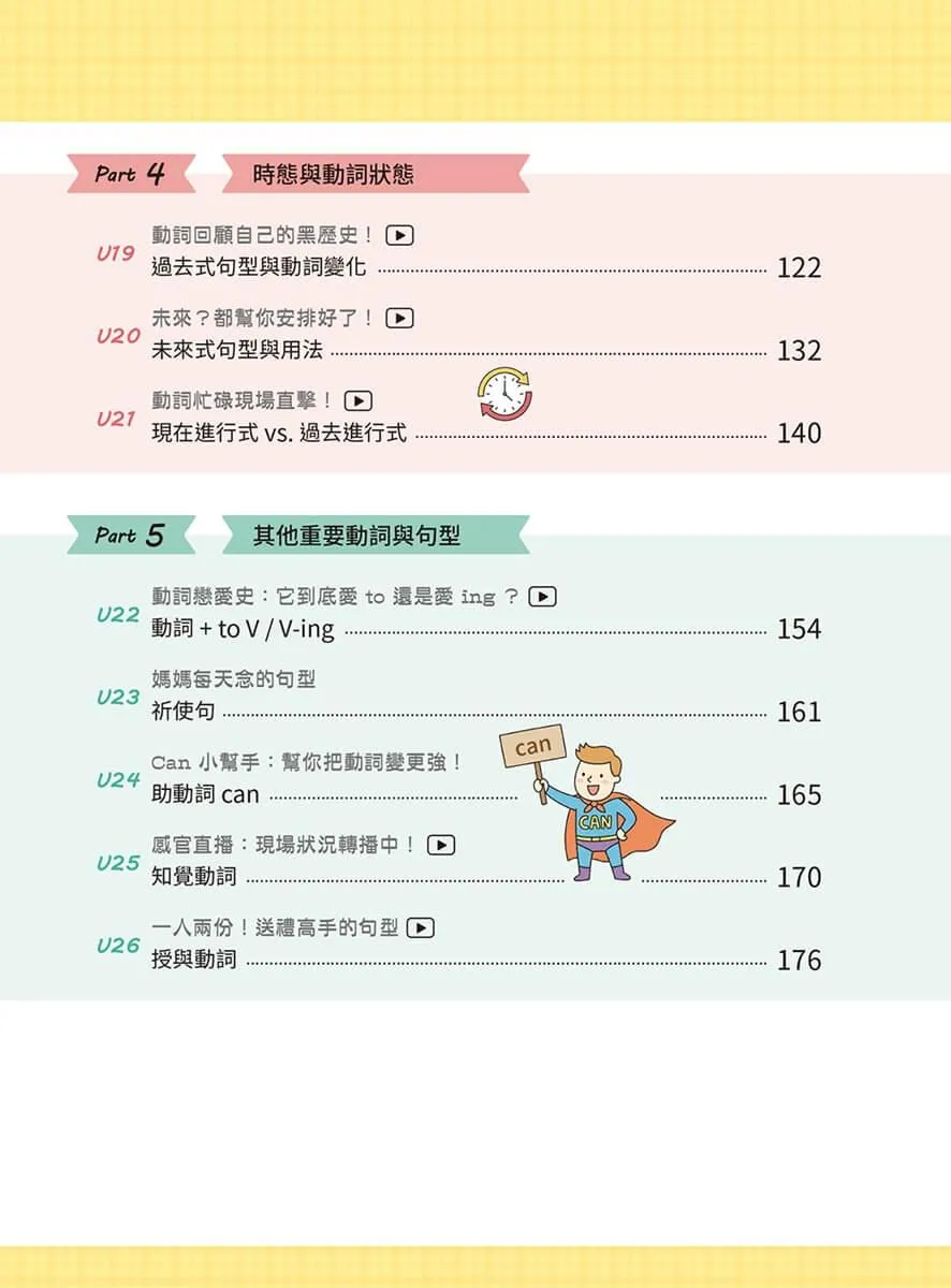 救命!我在學英文文法 ── 但竟然不難!圖解 × 練習× 影片× 小遊戲,越學越上手的零基礎入門書