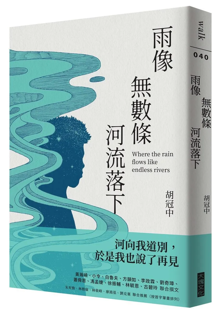 雨像無數條河流落下